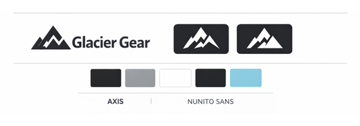 Glacier Gear identity