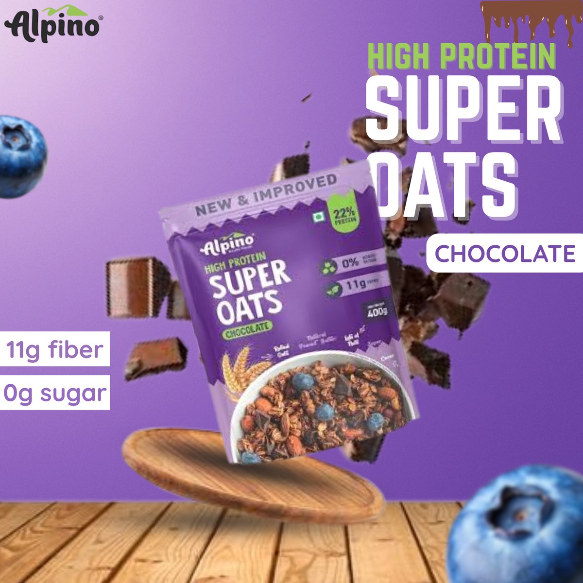 A product mockup demo compositing a package design onto a photographed scene